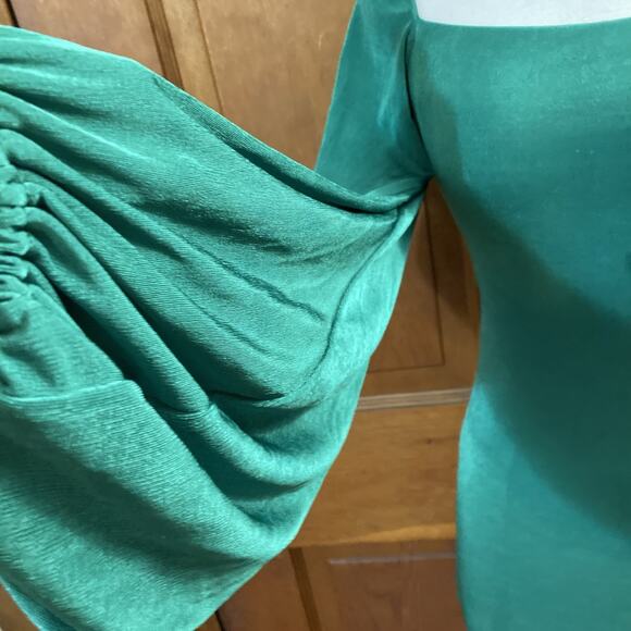 Lucy In The Sky Mini Dress Women’s Size S Kelly Green Party Club St Patty’s - Picture 6 of 12